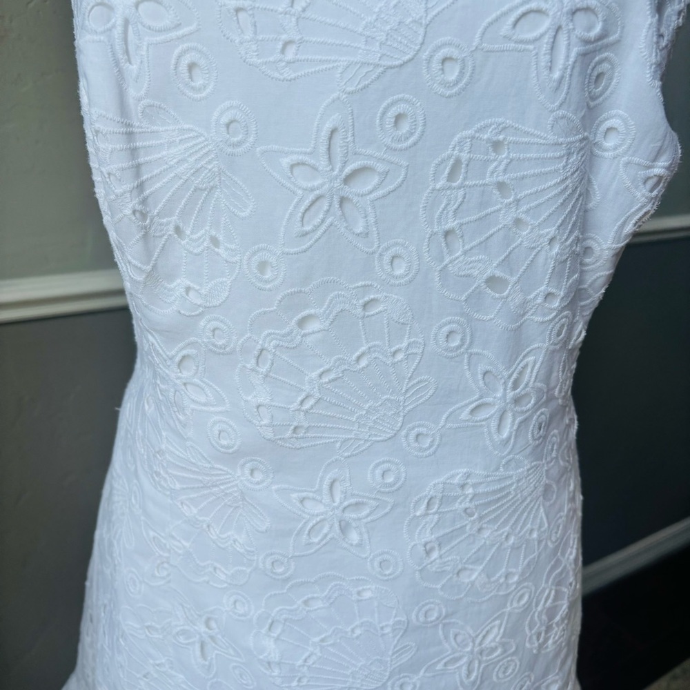 Lilly Pulitzer Adorie White Strapless Dress - Picture 4 of 10